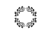 Vintage Floral Frame Vector Bundle, an Illustration by Designs_River (Thumbnail 12 of 51)