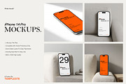 iPhone Mockup, an iPhone Mockup by Templeste (Thumbnail 2 of 7)