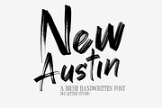 New Austin – Brush Handwritten Font, a Handwritten Font by Dm Studio (Thumbnail 2 of 10)