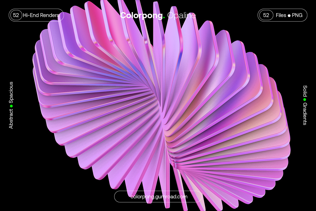 Opaline - 3D Abstract Bundle, a Graphic by Colorpong (Photo 14 of 25)