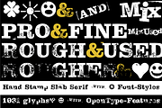 FONT | Hand Stamp Slab Serif Rough, a Slab Serif Font by Typo Graphic Design (Thumbnail 3 of 7)
