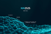 NN2525 - A modern space font., a Sans Serif Font by Nick Novell (Thumbnail 4 of 5)