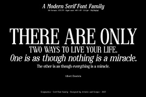 Enigmatica - Serif Font Family