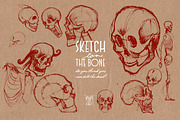 Skulls - Sketch 2 The Bone, an Illustration by Andrea Tardivo (Thumbnail 4 of 4)