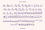 CS Breezy Disco, a Handwritten Font by Craft Supply Co. (Thumbnail 8 of 8)