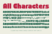 CS Querist – Bold Font, a Sans Serif Font by Craft Supply Co. (Thumbnail 8 of 8)