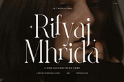 Rifyaj Mhrida Elegant Serif Font, a Serif Font by Graphicxell (Thumbnail 1 of 8)