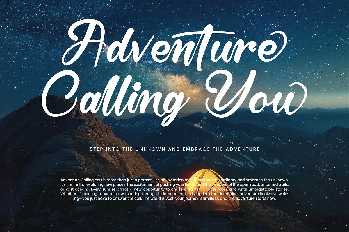 Hunter Shark Bold Calligraphy Font, a Script Font by stylishtype.co (Photo 2 of 20)