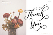 Vintage Fonta, a Script Font by Sammy Std (Thumbnail 11 of 11)