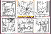 Bold and Easy Cozy Nooks, a Decorative Illustration by Ink Gallery (Thumbnail 2 of 4)