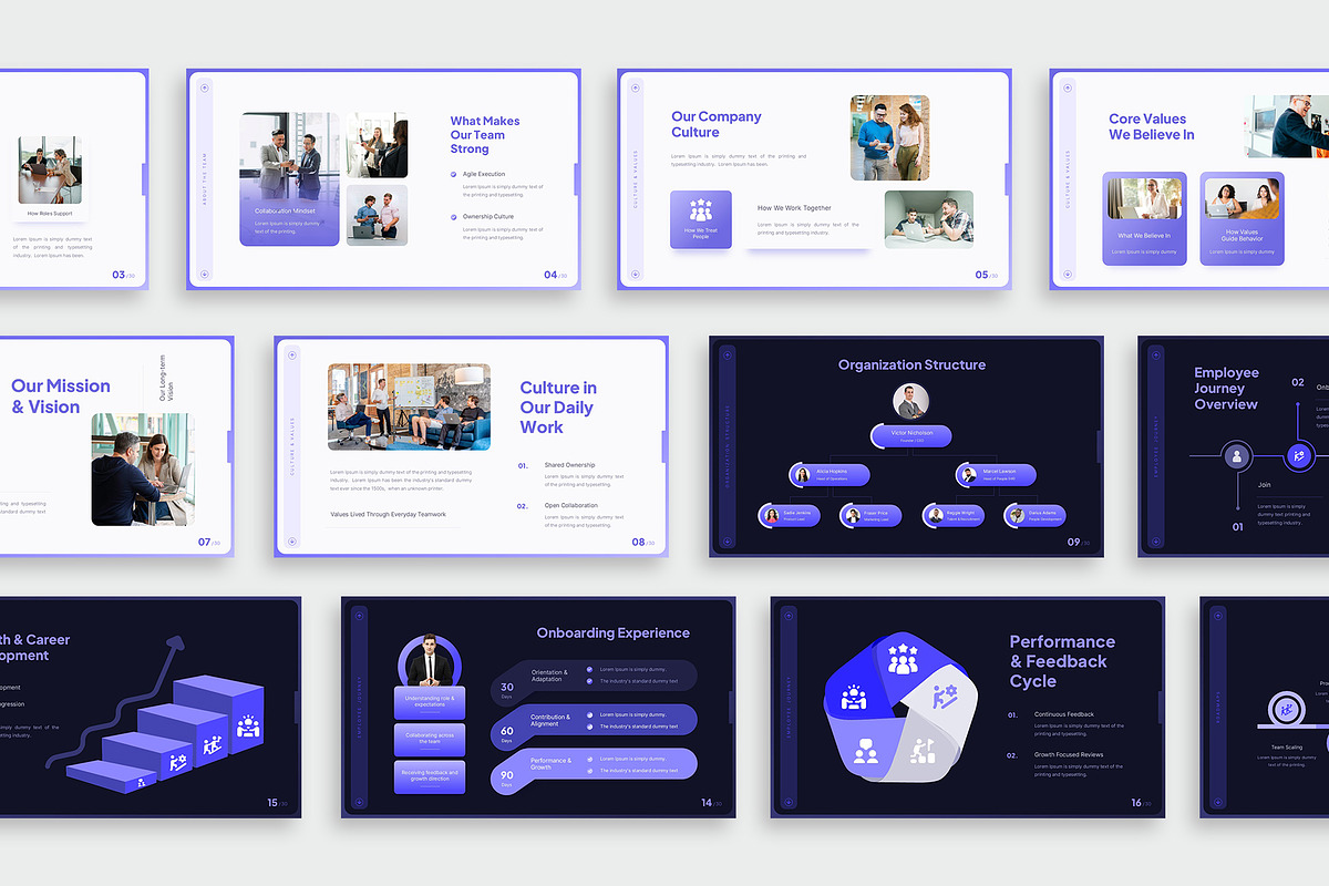 HR Pitch Deck Google Slides, a Presentation Template by New Coral Design (Photo 3 of 6)