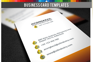 Premium Business Card - Oil Industry