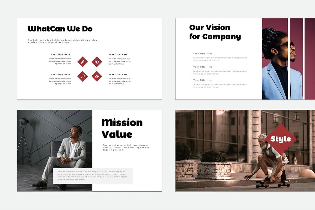 Style Company Profile Presentation, a Presentation Template by Blackcloud_Creations (Photo 4 of 6)