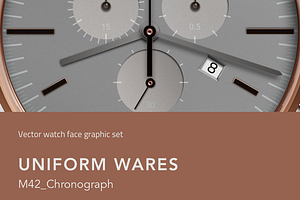 Watch face vector - UNIFORM WARES