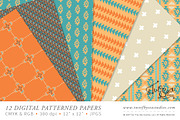 Navajo Inspired  – 12 Digital Papers, a Pattern Graphic by Two if by Sea Studios (Thumbnail 4 of 4)