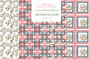 Christmas Nutcracker Mahjong Clipart, an Education Illustration by LABFcreations (Thumbnail 4 of 5)