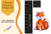 Character Design-Procreate Brushes, a Brush Add-On by MissPerfectKaos (Thumbnail 15 of 16)