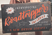 Roadtripper Script, a Script Font by Muffin Grayson (Thumbnail 1 of 10)