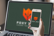 Fox crown technology logo design, a Branding & Logo Template by Amadul11 (Thumbnail 4 of 4)