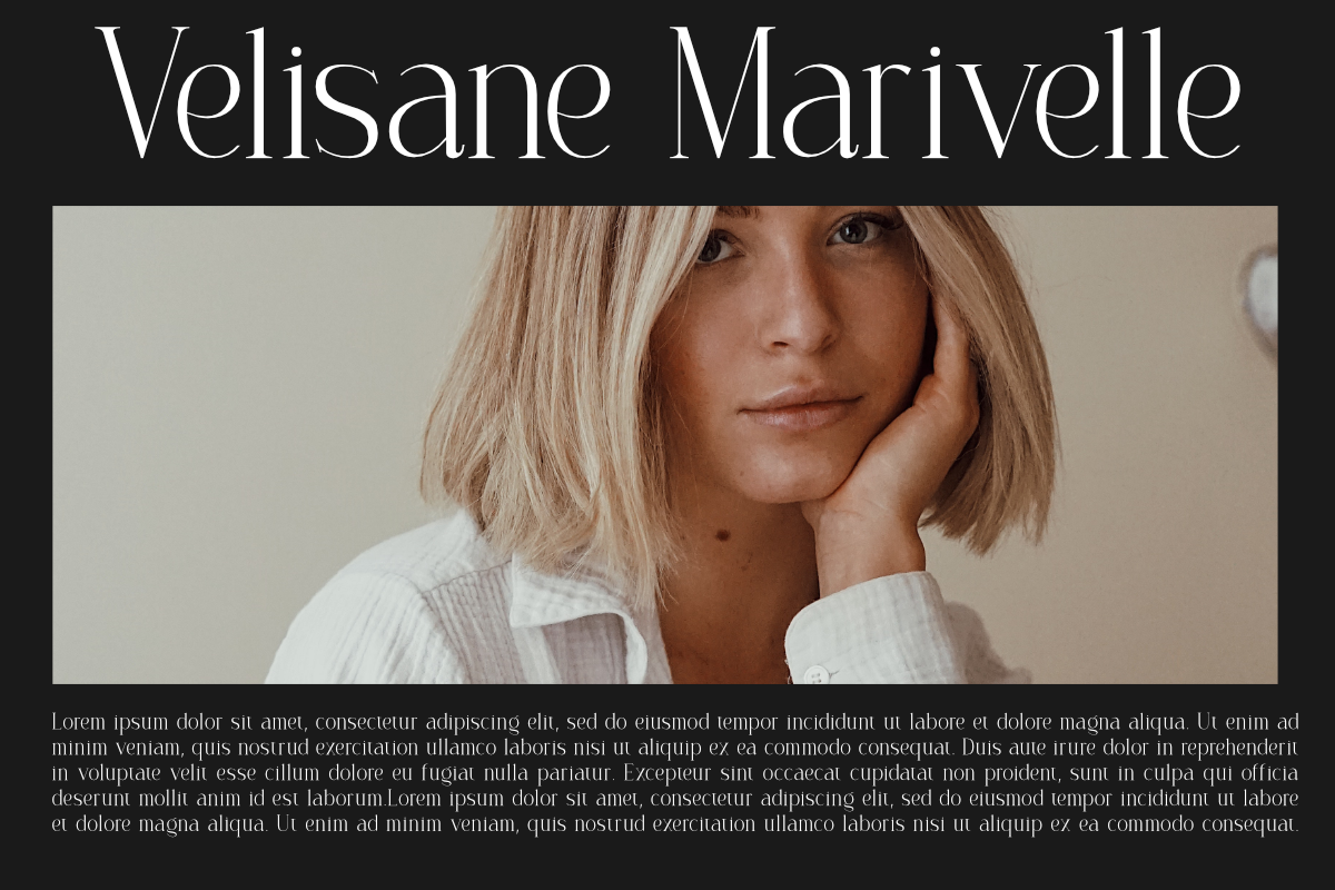 Solvera Lorvane - Elegant Serif Font, a Serif Font by Muksal Creative (Photo 3 of 10)