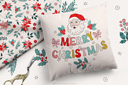Retro Groovy Christmas, an Illustration by Cozy pattern shop (Thumbnail 4 of 12)
