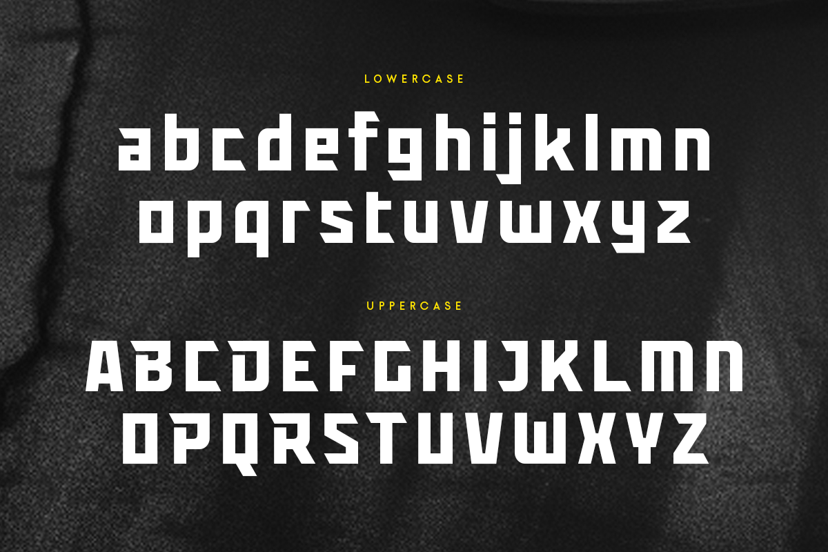 Dragger - Sport Racing Car Font, a Sans Serif Font by Hamz Studio (Photo 4 of 8)