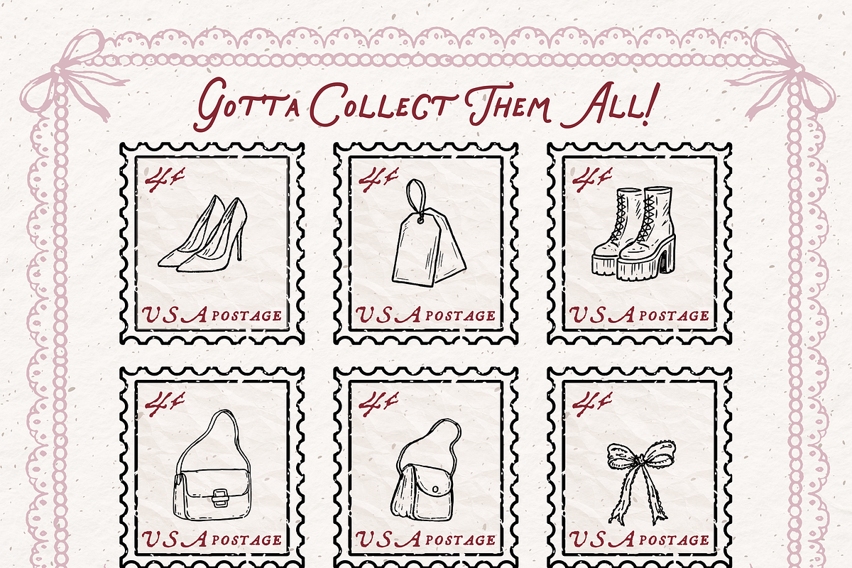 Boutique Clipart, Fashion Doodles, an Object Illustration by The October Creative (Photo 6 of 6)