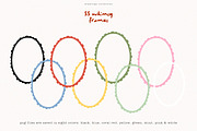 55 Whimsical Frames, a Decorative Illustration by PeDe Designs (Thumbnail 5 of 9)