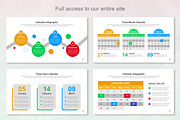 Calendar Infographic Keynote, a Templates & Theme by Mighty-Slide (Thumbnail 2 of 9)
