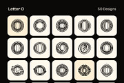 1400 Alphabet Letters Logo, a Solid Icon by Creative Stall (Thumbnail 22 of 34)