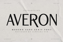 Averon – Modern Sans Serif Font