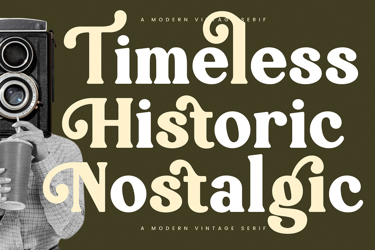 Jackets Region Retro Serif Font, a Serif Font by timelesstype.co (Photo 10 of 20)