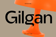 Gilgan - Modern Sans, a Sans Serif Font by Viswell (Thumbnail 1 of 9)