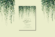 Greenery Wedding Invitation, an Invitation Template by Weddinginvitation by Fati (Thumbnail 1 of 2)