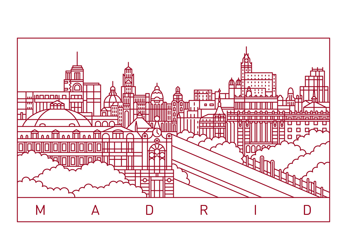 European Capitals, an Object Illustration by VitaliyKapustyanov (Photo 22 of 46)