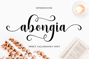 Abongia Script Font