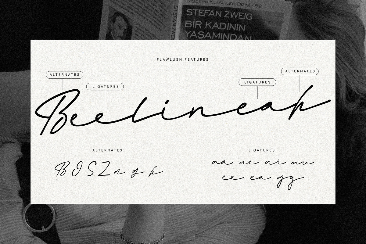 Flawlush - Elegant Script, a Script Font by Invasi Studio (Photo 12 of 12)