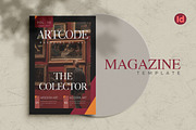 ARTCODE_Magazine Template, a Magazine Template by Olexstudio (Thumbnail 1 of 4)