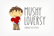 Mushy Loversy Typeface, a Script Font by Seemly Fonts (Thumbnail 1 of 4)