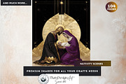 Christian Religious Digital Papers, a Person Illustration by ThatsDesignArt (Thumbnail 10 of 10)