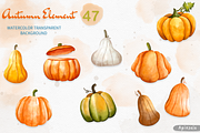 Autumn Animal Clipart, Fall Clipart, an Animal Illustration by Apixsala (Thumbnail 6 of 15)