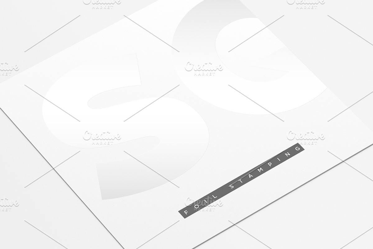 Flyer Square Mock-Up, a Print Template by AlkStudio (Photo 11 of 12)