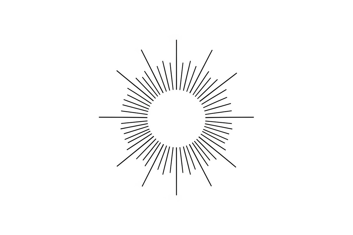 Sunburst Rays Vector Bundle Bundle, an Illustration by yasushie (Photo 3 of 31)