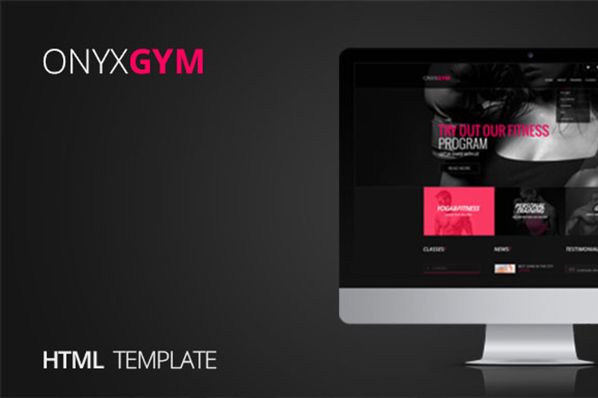 Onyx - Responsive HTML Template, a Websites & App Template by inSTUDIO43