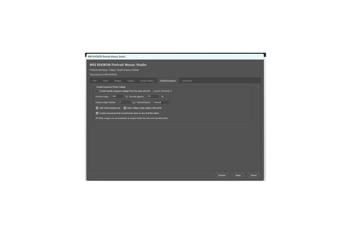Mosaic Layout Builder PS Script, a Plug-in Add-On by MRI STUDIO (Photo 17 of 20)