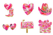 Cowgirl valentine clipart, an Illustration by CreationArt (Thumbnail 5 of 6)