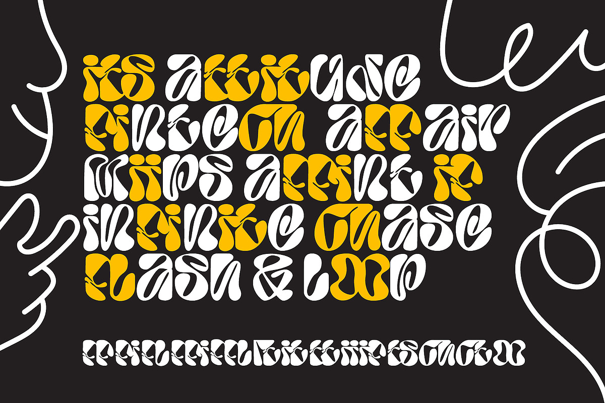 Flawless Experimental Font