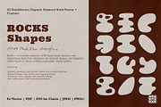 Rocks - Hand Drawn Organic Forms, a Decorative Illustration by Madeline ODonoghue Design (Thumbnail 1 of 13)