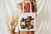 Western Cowgirl Book Clipart, an Illustration by Libby Wishes (Thumbnail 8 of 11)