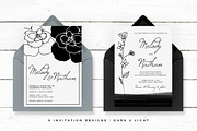 Petal Noir - Wedding Suite, an Invitation Template by AM Studio (Thumbnail 5 of 9)